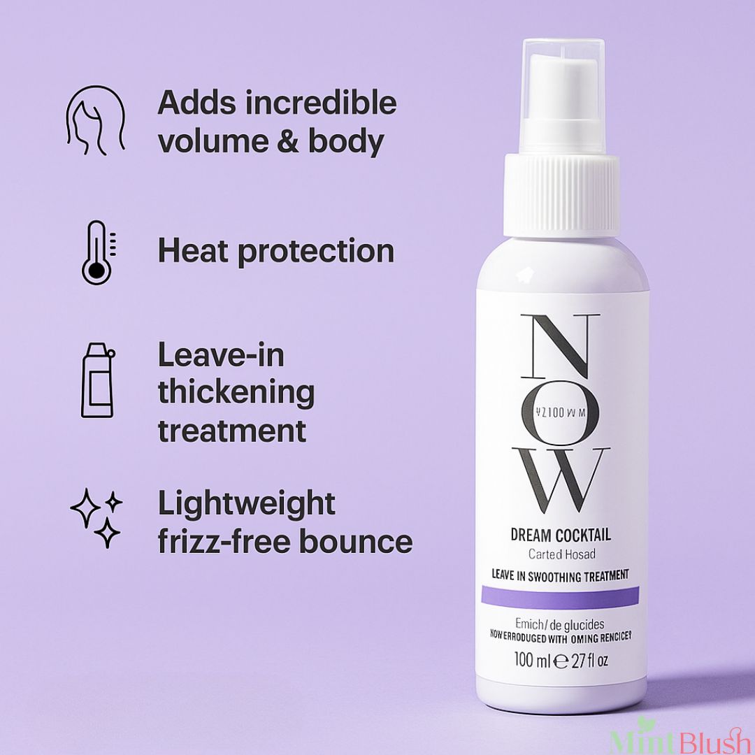 NOW Dream Cocktail™ Carb-Infused Leave-In Hair Volumizer | Instant Lift & Fullness