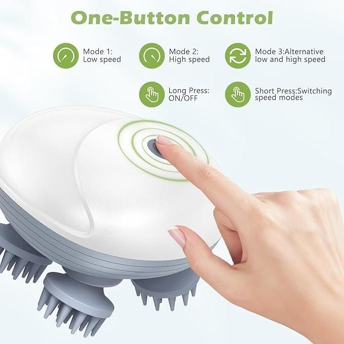 RelaxRevive™ – Electric Scalp Massager for Stress Relief & Hair Growth