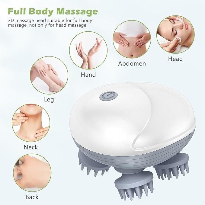 RelaxRevive™ – Electric Scalp Massager for Stress Relief & Hair Growth