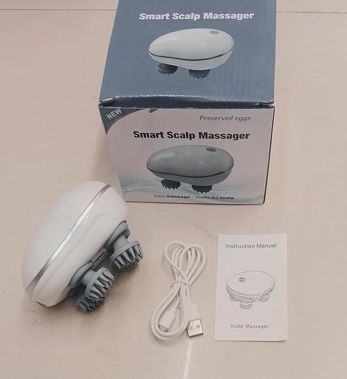 RelaxRevive™ – Electric Scalp Massager for Stress Relief & Hair Growth